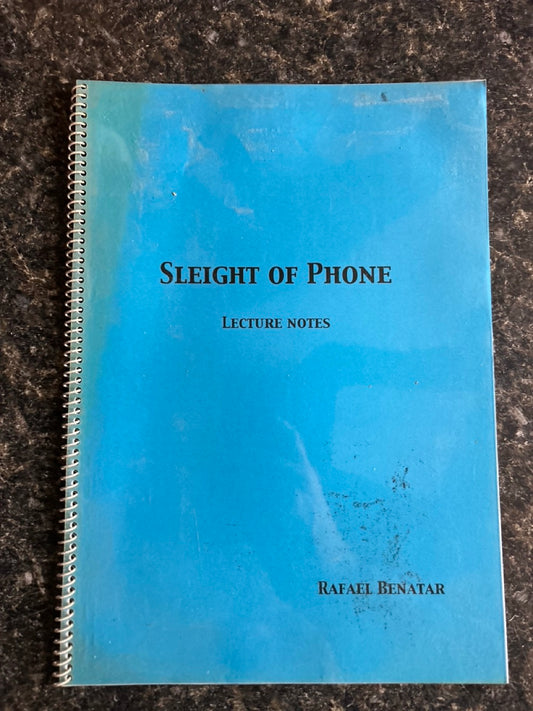 Sleight Of Phone - Rafael Benatar