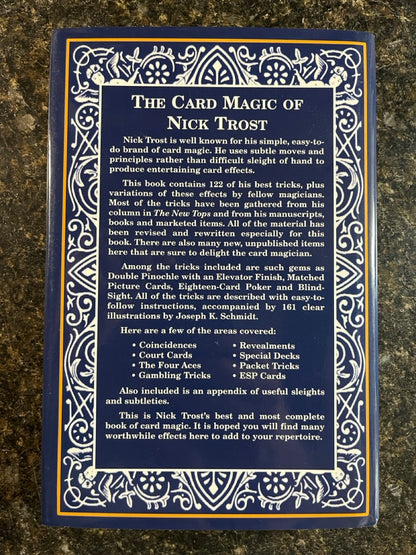 The Card Magic of Nick Trost - Nick Trost (L&L 1st ed.)) (NEW Copy)