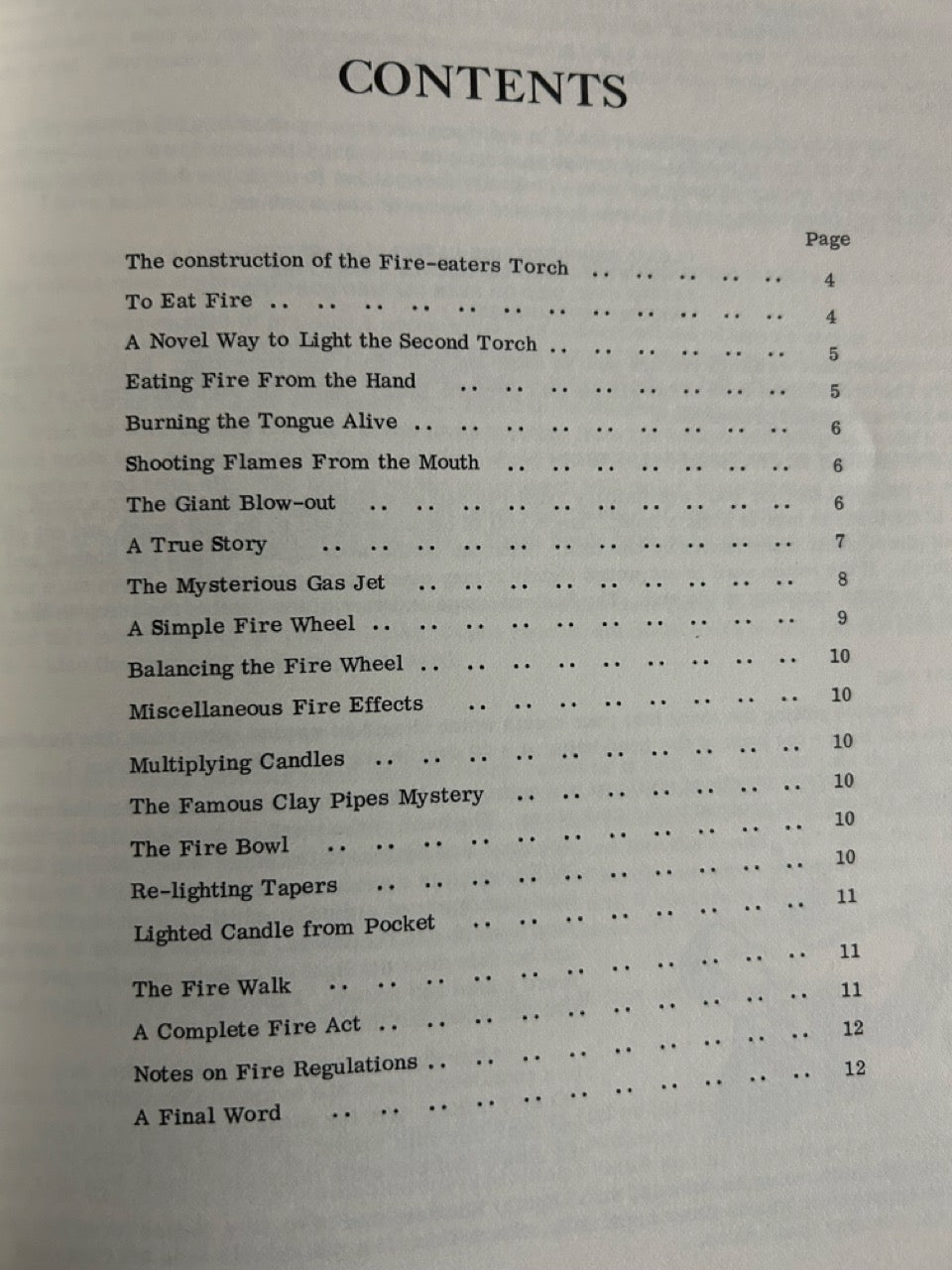 Playing With Fire (Secrets of the Art of Fire Eating) - Kazan