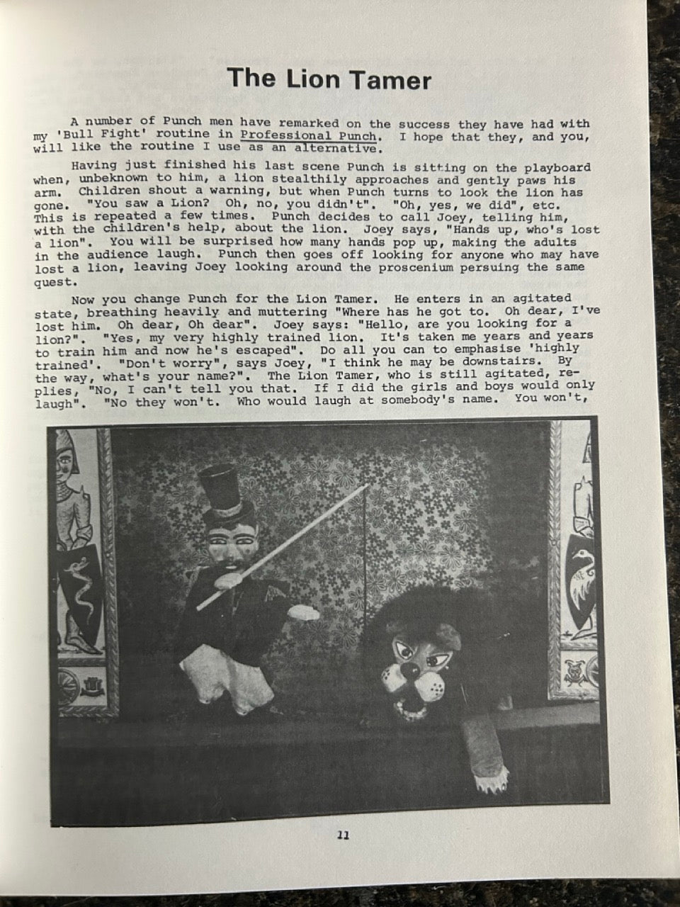 Puppets With Punch - Tony Green