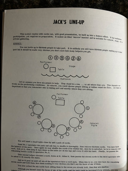 Jack Yates' Card Caprice - Ken de Courcy