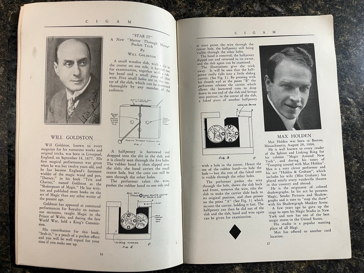 CIGAM - Walter A Schwartz