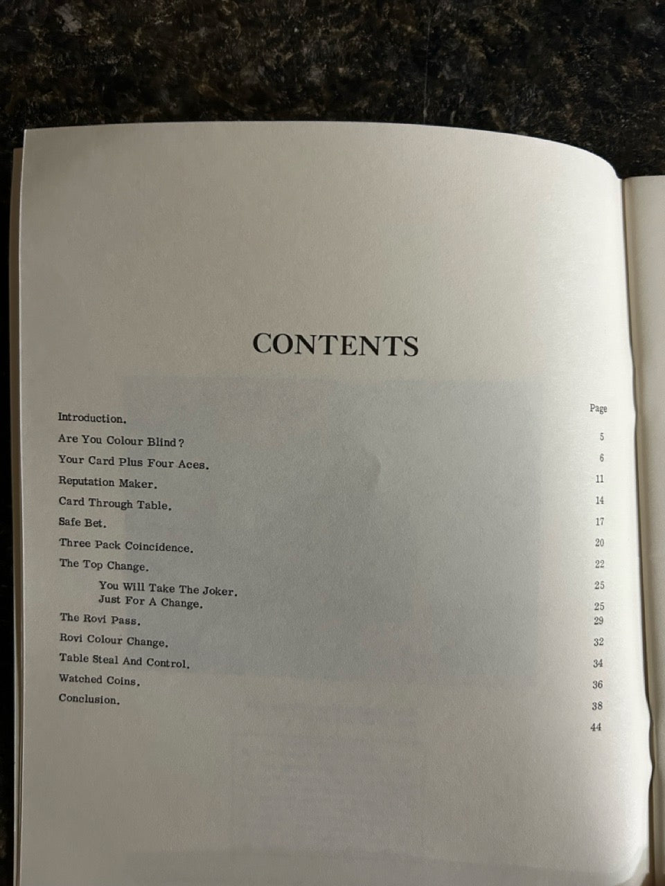 Rovi Reveals - Lewis Ganson Teach-In Series (LIKE NEW)