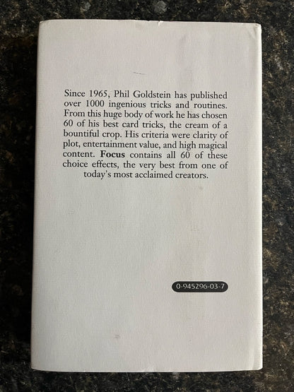 Focus: 60 Selected Card Tricks - Phil Goldstein