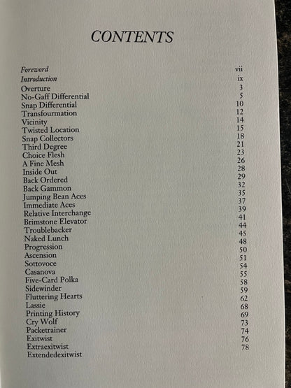 Focus: 60 Selected Card Tricks - Phil Goldstein