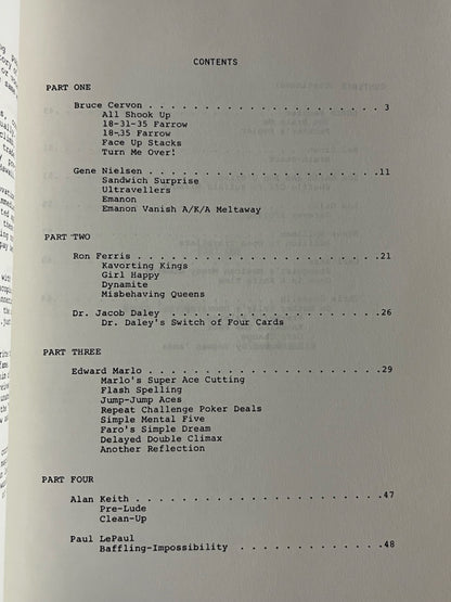 Expert Card Conjuring/Expert Card Chicanery - Alton Sharpe