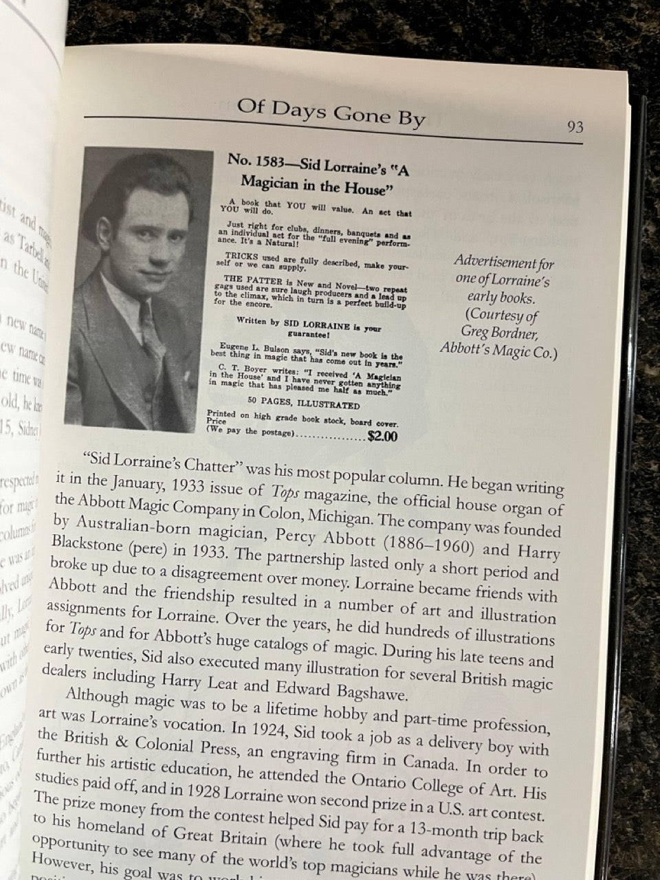 The Art of Deception - Chuck Romano - SIGNED & NUMBERED (2nd edition)