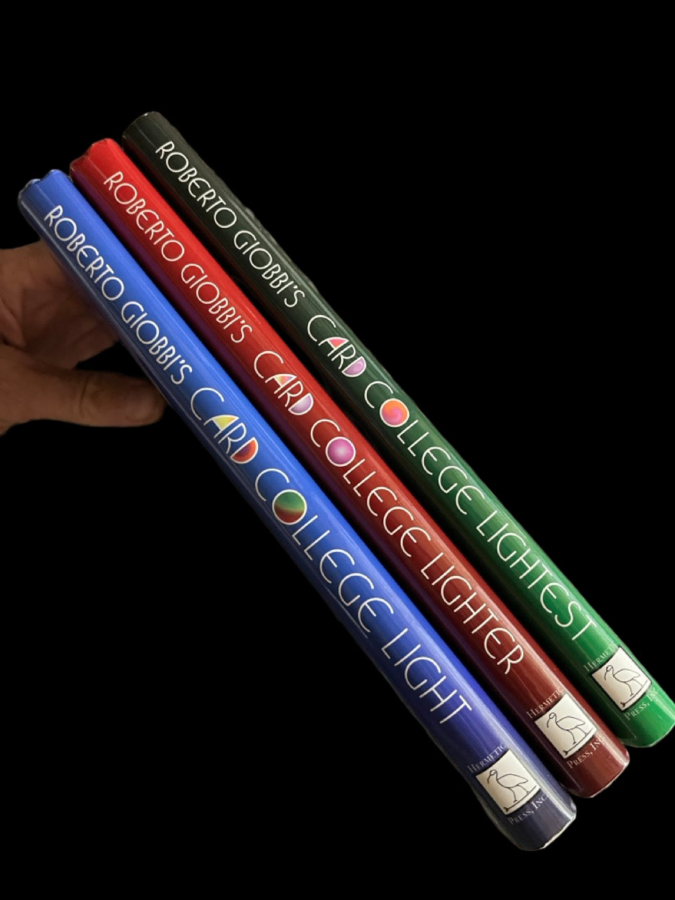 Card College Light, Lighter and Lightest (Three Book Set) - Roberto Giobbi