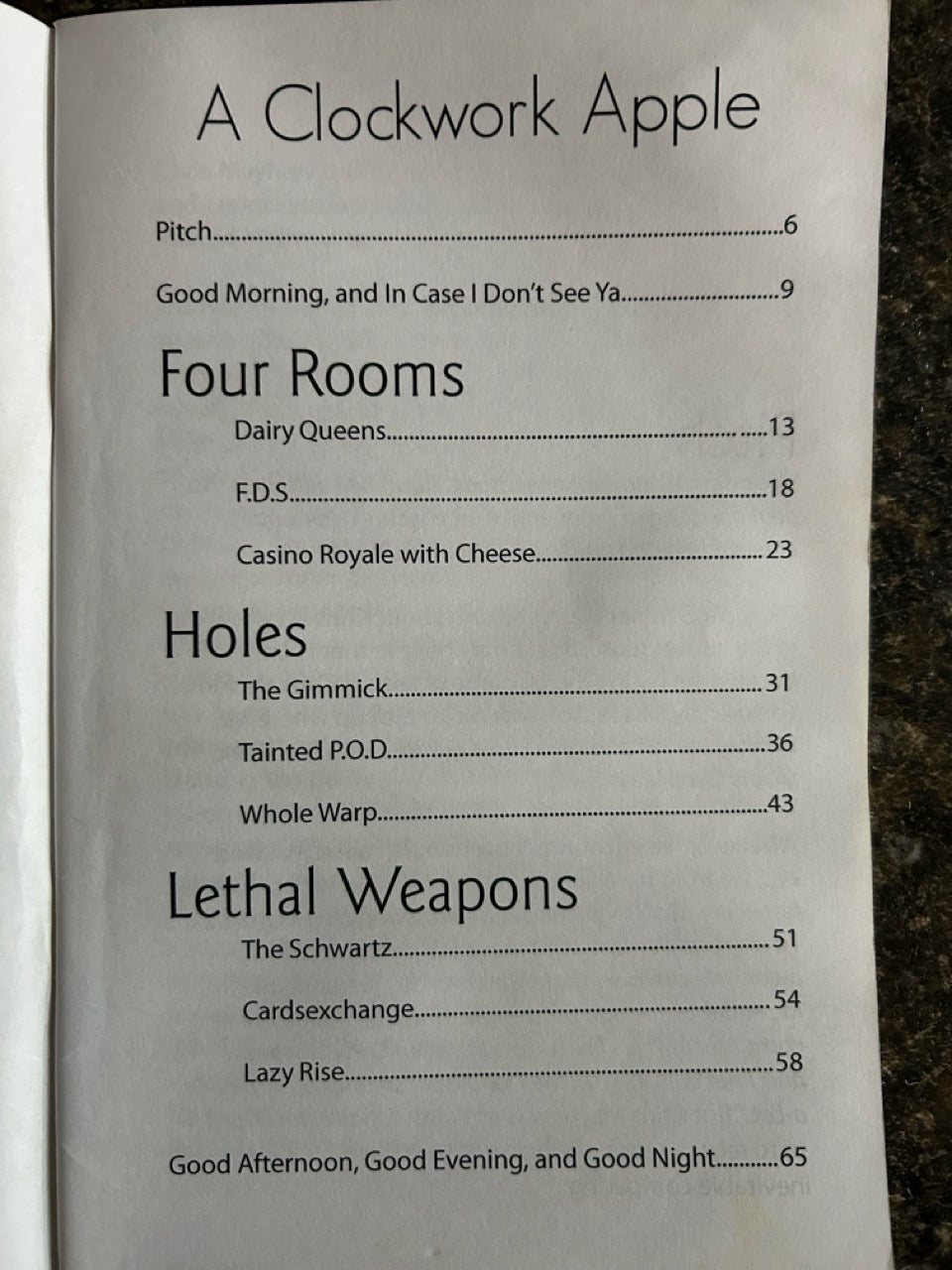 A Clockwork Apple - Chris Mayhew