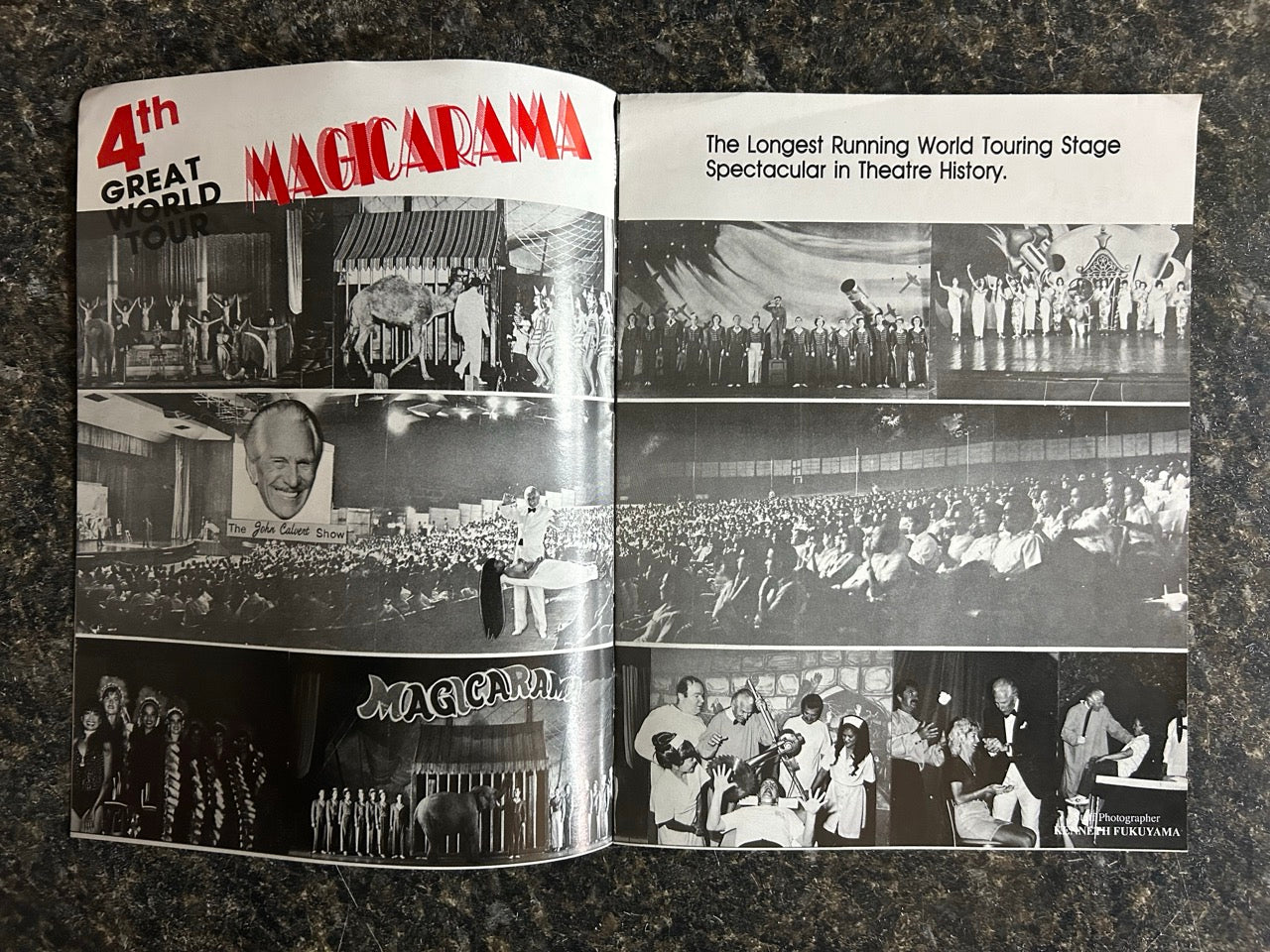 John Calvert Touring Program - SIGNED