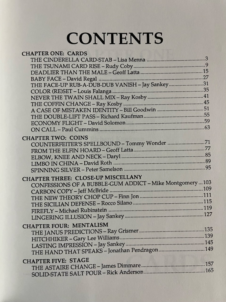 Spectacle - Stephen Minch