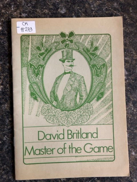 Master of the Game - David Britland