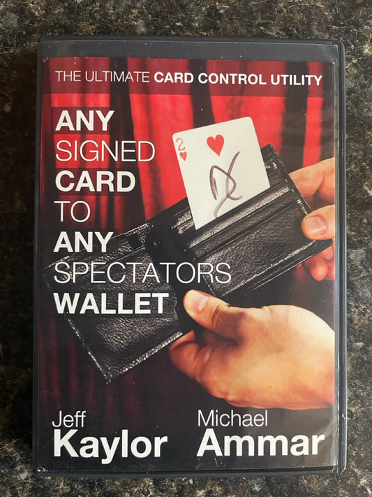 Any Signed Card to Any Spectator's Wallet - Jeff Kaylor & Michael Ammar