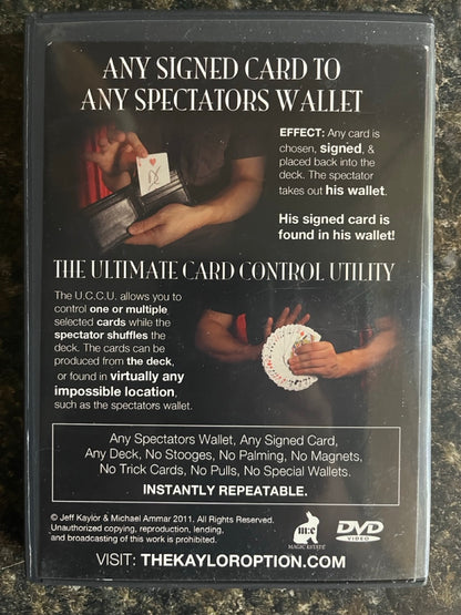 Any Signed Card to Any Spectator's Wallet - Jeff Kaylor & Michael Ammar