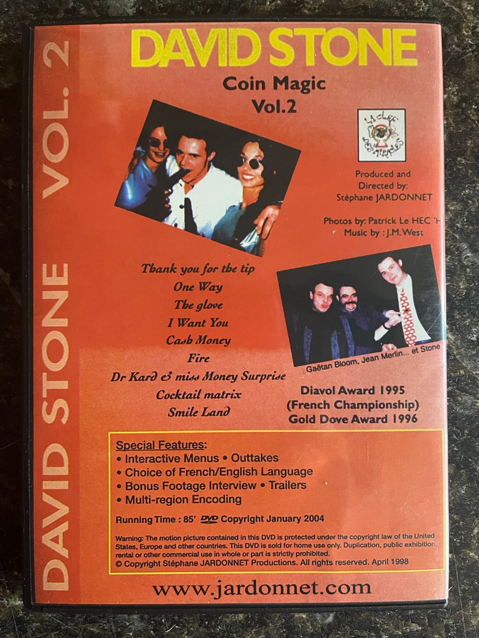 Coin Magic Volume 2 - David Stone - DVD