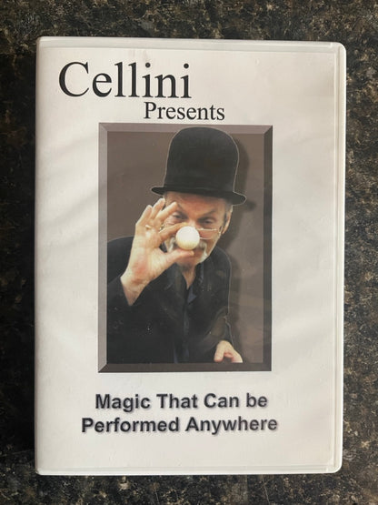 Cellini Presents Magic That Can be Performed Anywhere - DVD