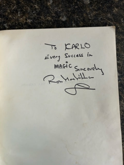 Ron MacMillan's Modern Art of Coin Manipulation - Walt Lees - SIGNED