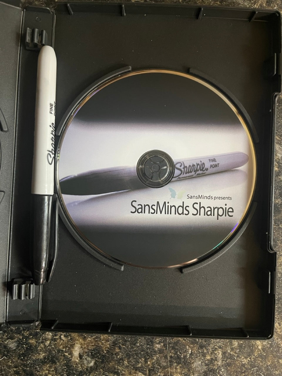 SansMinds Sharpie - DVD & Prop