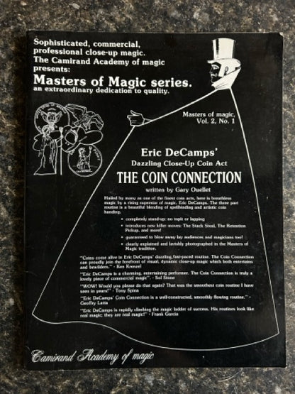 Eric DeCamps' Dazzling Close-Up Coin Act: The Coin Connection - Gary Ouellet