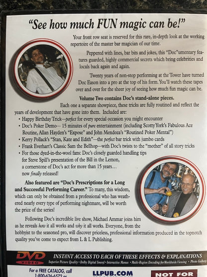 Bar Magic: Doc Eason Live! Vols. 1,2 - DVDs