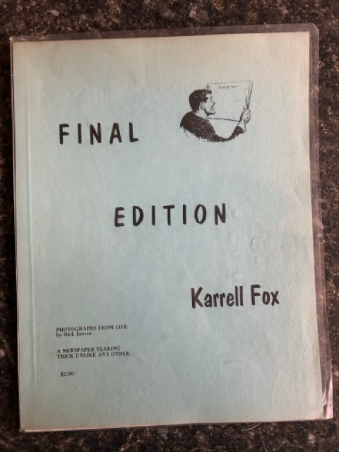 Final Edition - Karrell Fox