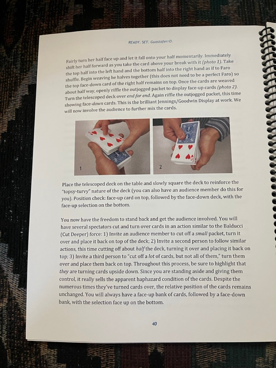 Ready Set GuastaferrO - John Guastaferro - SIGNED