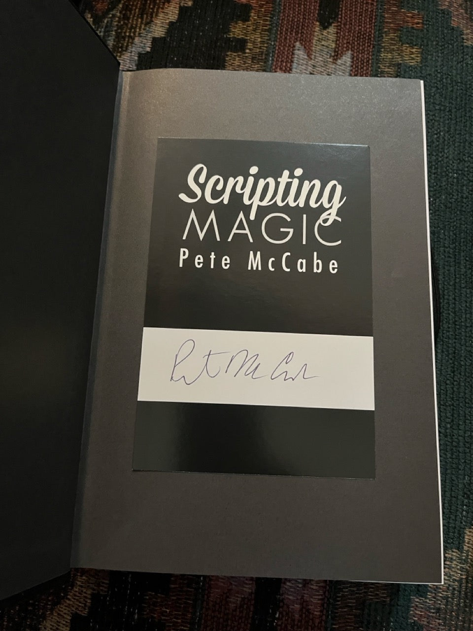 Scripting Magic 1 & 2 - Pete McCabe - Deluxe Set (includes Workshop Cards)