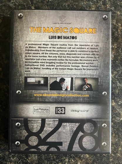 The Magic Square - Luis De Matos - DVD & Prop