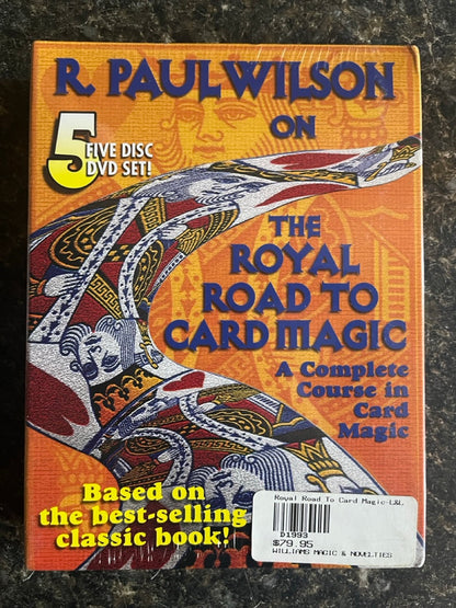 Royal Road to Card Magic - R. Paul Wilson - 5 DVD Set