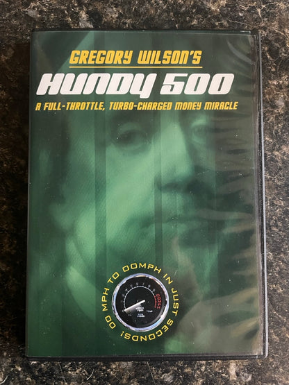 4 Gregory Wilson DVDs