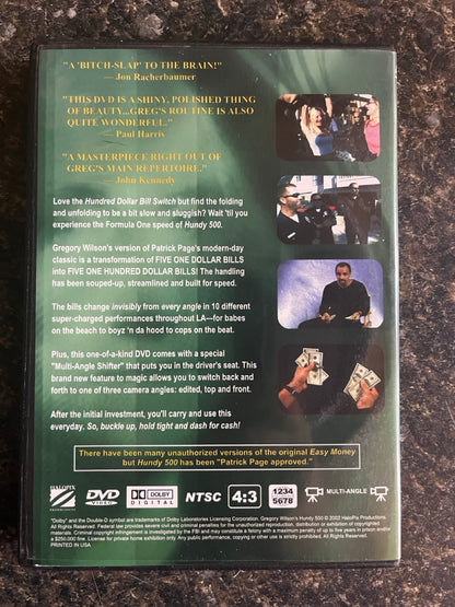 4 Gregory Wilson DVDs
