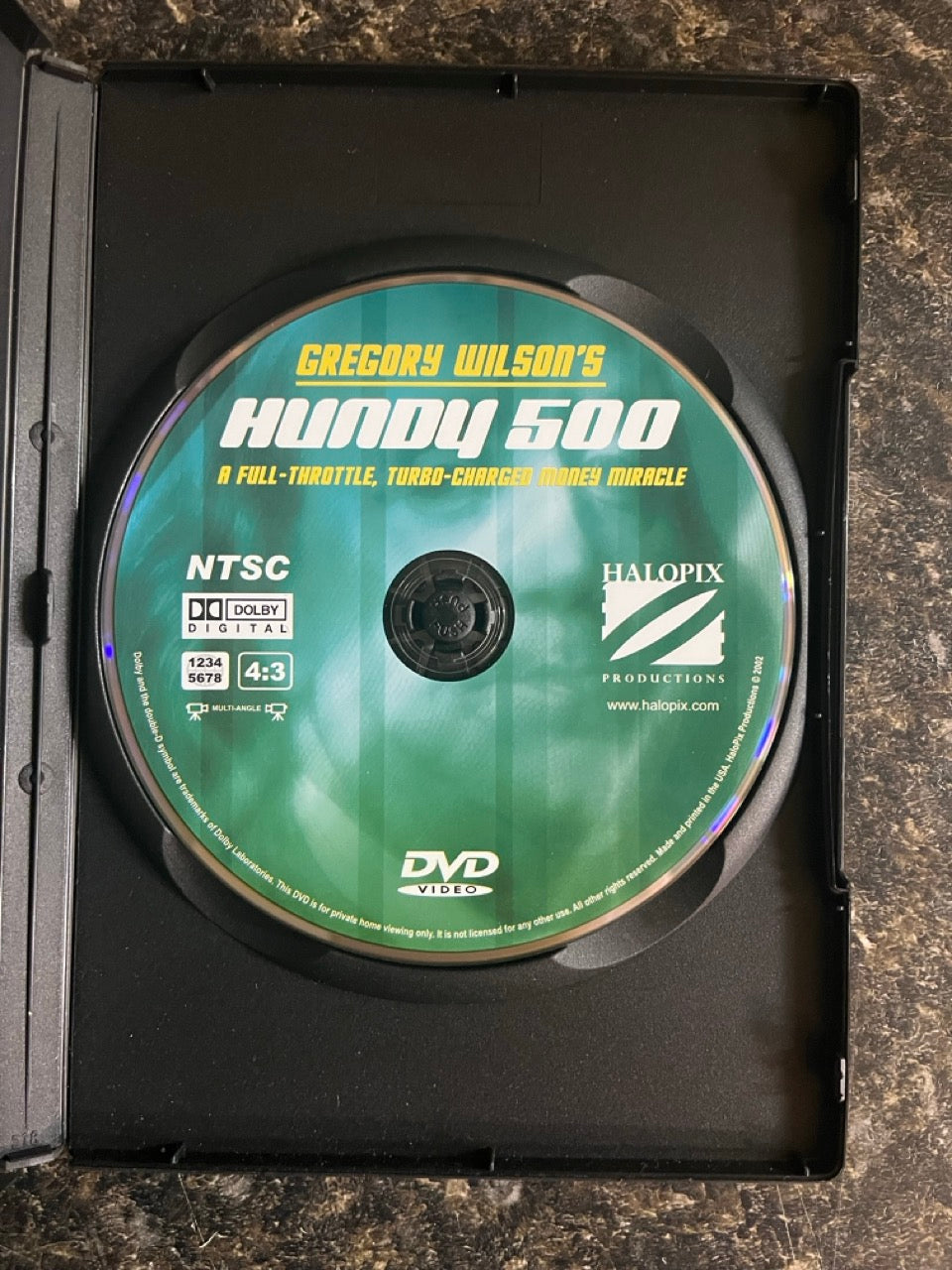 4 Gregory Wilson DVDs