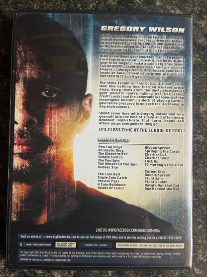 4 Gregory Wilson DVDs