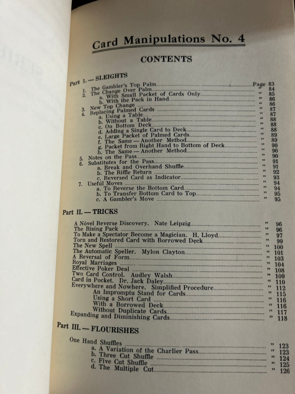 Card Manipulations 1-5, More Card Manipulations 1-4 - Jean Hugard