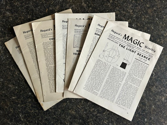 Hugard's Magic Monthly (8 issues)