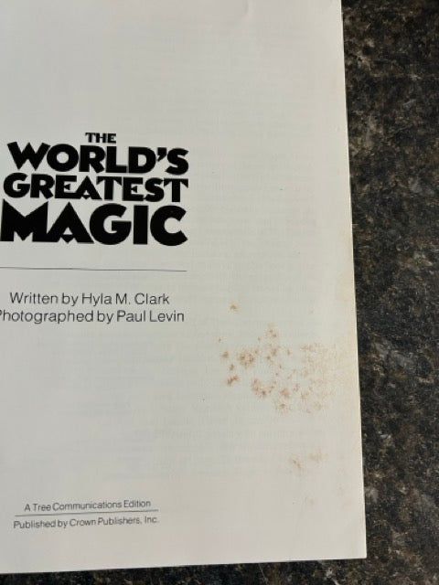 The World's Greatest Magic - Hyla M. Clark (USED copies)