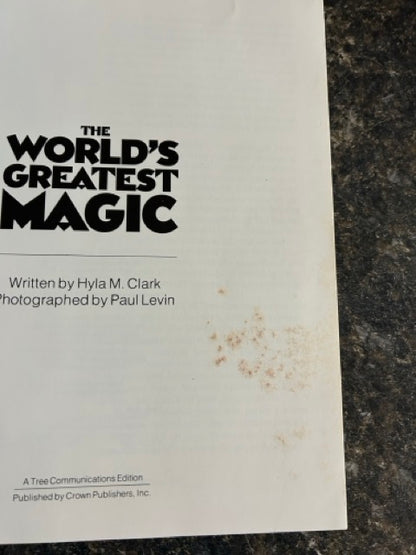 The World's Greatest Magic - Hyla M. Clark (USED copies)