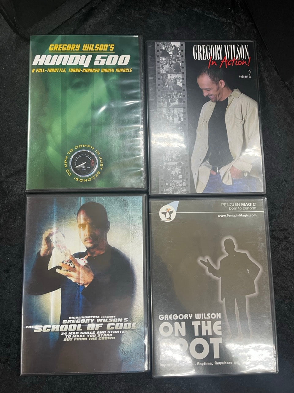 4 Gregory Wilson DVDs