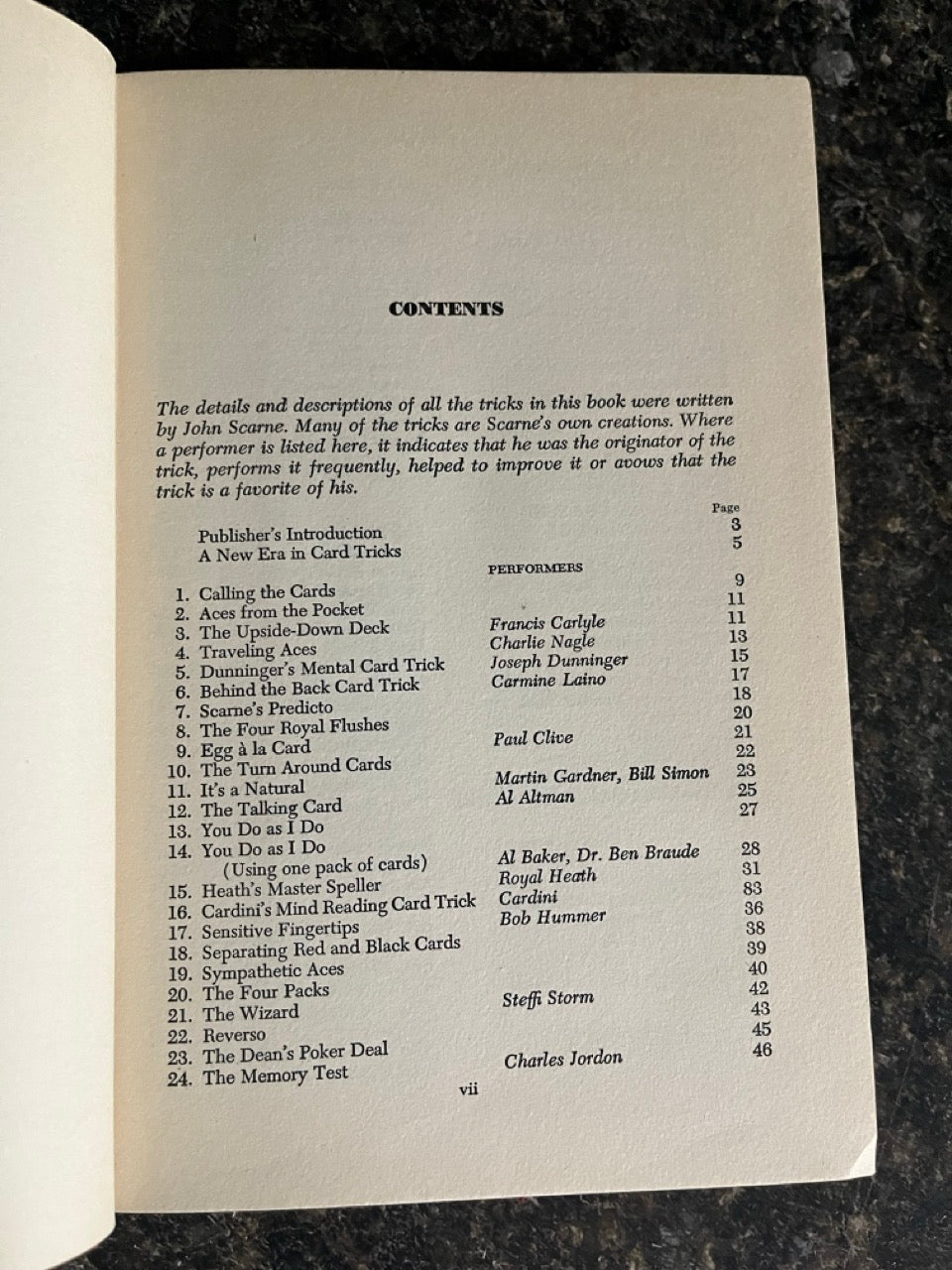 Scarne On Card Tricks - John Scarne (HC w/dj)