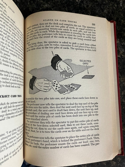 Scarne On Card Tricks - John Scarne (HC w/dj)