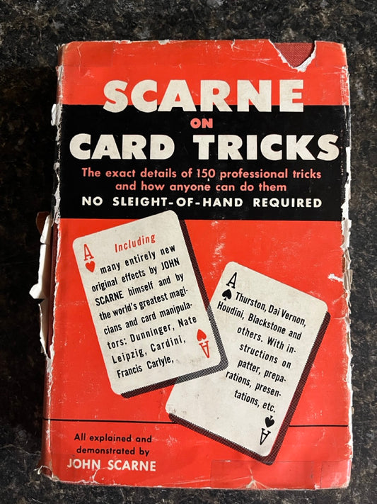 Scarne On Card Tricks - John Scarne (HC w/dj)