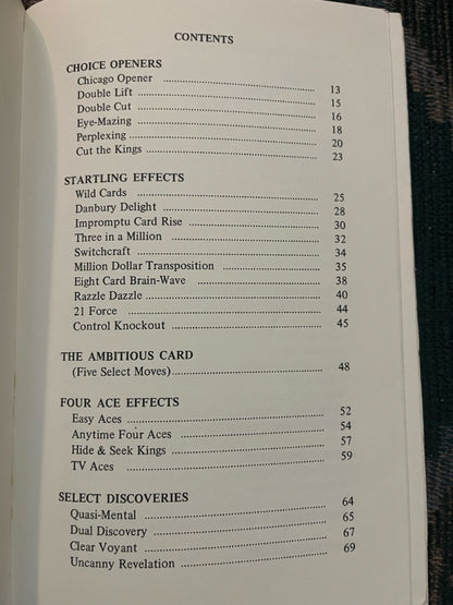 Million Dollar Card Secrets - Frank Garcia (Poor copy)