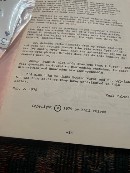 Jack In The Box - Karl Fulves