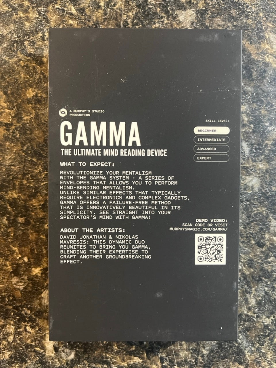 GAMMA: The Ultimate Mind Reading Device - Nikolas Mavresis & David Jonathan (SM3)