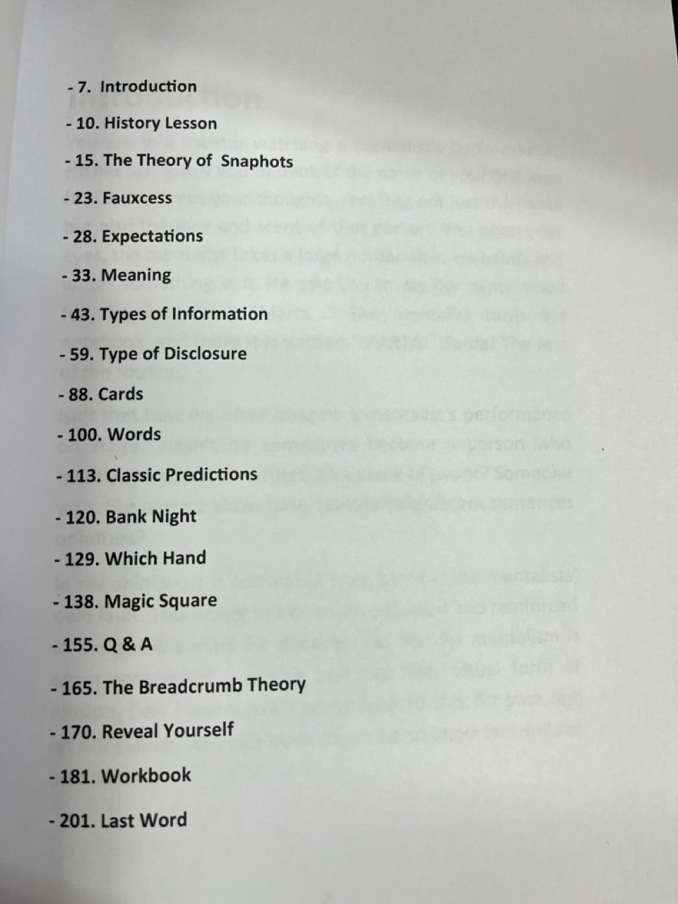 The Art of Revealing - Radek Hoffman