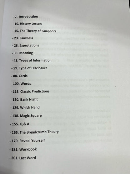 The Art of Revealing - Radek Hoffman