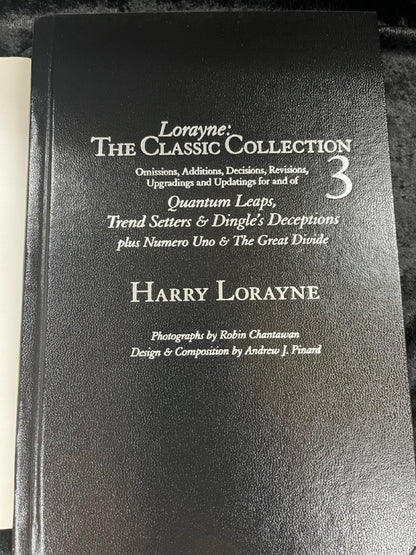 Classic Collection Vol.3 - Harry Lorayne - SIGNED