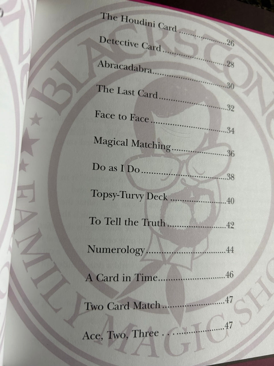 Card Magic - Charles Reynolds