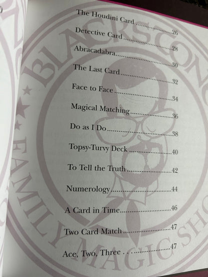 Card Magic - Charles Reynolds