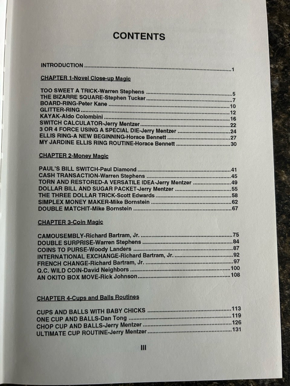 Close-Up File - Jerry Mentzer - SIGNED